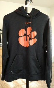 orange clemson sweatshirt