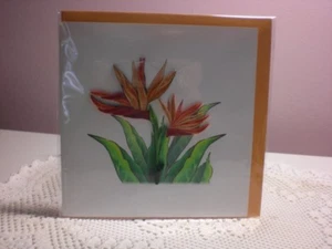 Quilling Cards LLC - 3D Paradiesvogel Notizkarte  - Bild 1 von 2