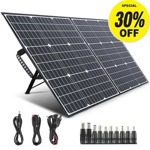 SWAREY 100W Faltbares Solarpanel Solarmodul tragbares Ladegerät Solarzelle - Bild 1 von 11