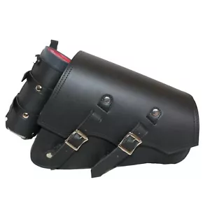 SINGLE SIDED SWING ARM SOLO BAG FOR HARLEY SOFTAIL HERITAGE DEUCE - DV9K - Foto 1 di 5