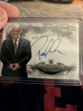 Paul Heyman Autographed Card 
