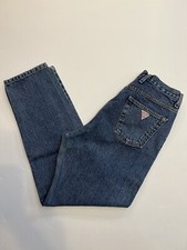 Vintage 80s Georges Marciano Guess Jeans Style 1050 High Rise Tappered Leg Sz 31