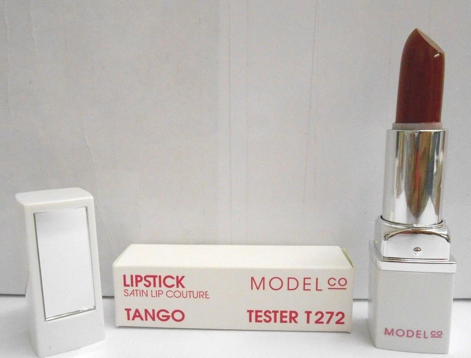 Model Co Lipstick  with mirror Satin Lip Couture Full Size TANGO - Image 1 of 1