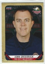 2016 Tri-City Valleycats (New York-Penn League) John Gregorich