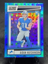 AIDAN HUTCHINSON 2022 Panini Score Stars Parallel /399 RC Rookie #307