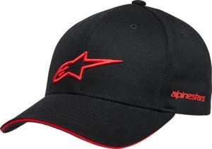 Sombrero Alpinestars tribuna negro/rojo - Imagen 1 de 2