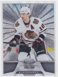 11/12 CERTIFIED...PATRICK SHARP...TOTALLY SILVER...CARD # 4...BLACKHAWKS - Picture 1 of 1
