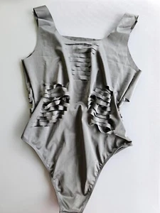 Badeanzug schwarz Gr. 80 C / L  40 / 42 Neu mit Etikett cut out Badeanzug - Bild 1 von 7