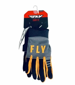 Fly Racing Adult and Youth F-16 Gloves Dark Grey/ Black/ Orange, 376-915 - Picture 1 of 3