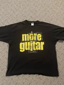 Vintage More Guitar More Of Me In The Monitor Shirt Size XL Music Guitars 2002 - Picture 1 of 4