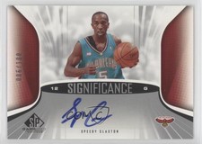 2006-07 SP Game Used Edition SIGnificance /100 Speedy Claxton #SA-SC Auto