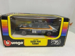Bburago 1:43 4101 Saab 900 Turbo #5 Boxed - Picture 1 of 12