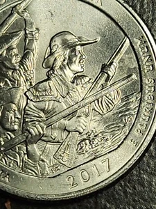 2017-P George Rogers Clark Quarter***Die Chip REV*** - Picture 1 of 7