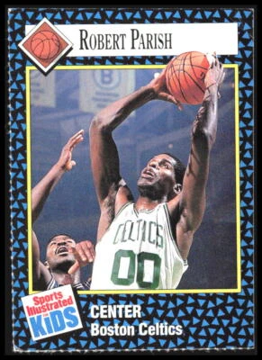 1992 Sports Illustrated for Kids Robert Parish #37 Boston Celtics 5V - Image 1 of 2