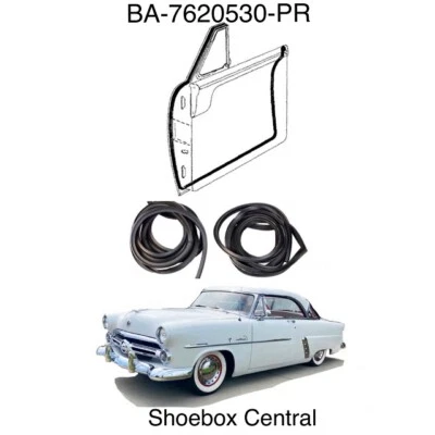 Ford Victoria 1952 1953 1954 y juntas de puerta convertible goma impermeabilizante Foto 1 de 4