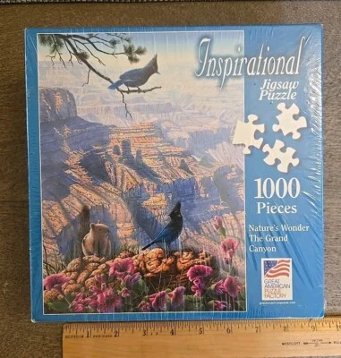 Gran Rompecabezas Americano Inspirador Maravilla de la Naturaleza Gran Cañón Nuevo Precintado Ver  Foto 1 de 4