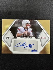 Charlie Brewer 2023 Sage Low Series gold Auto Autogragh Rookie Rc 80/100
