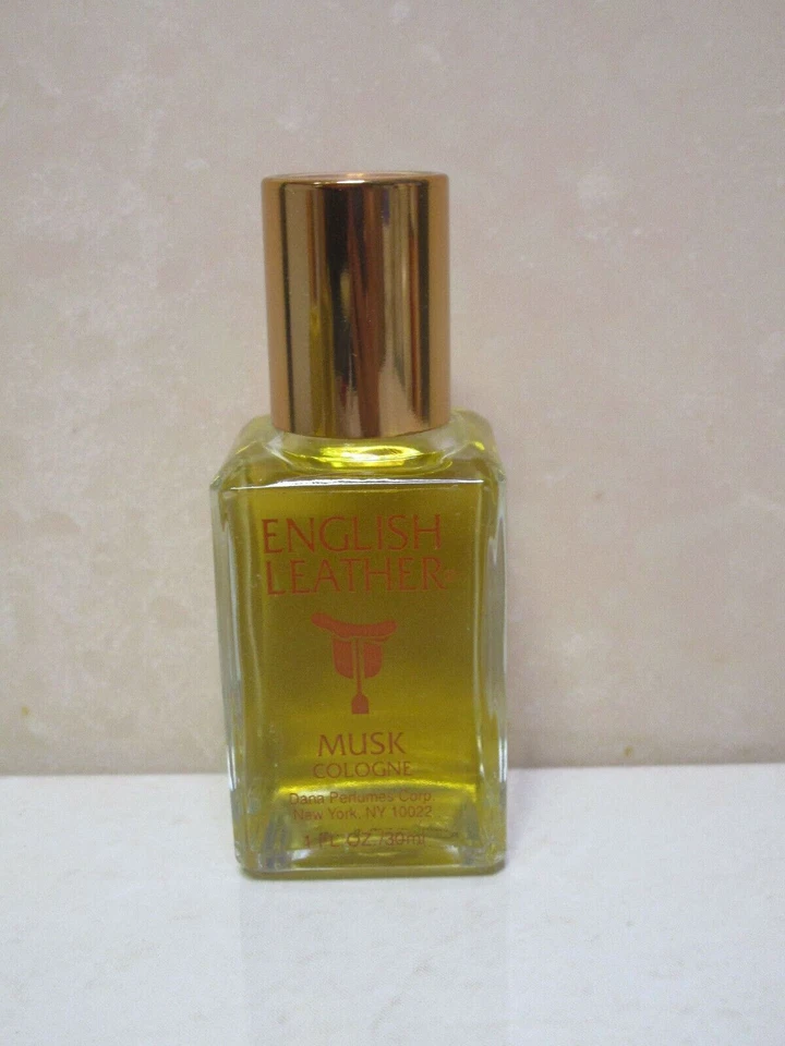 DANA FRAGRANCES ENGLISH LEATHER MUSK COLOGNE SPLASH 1 OZ *NEW* - Image 1 of 1