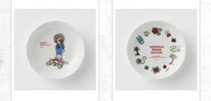 GOKINJO MONOGATARI Ai Yazawa Exposición Todos los Tiempos Mejor Mini Juego de 2 Platos con Caja - Imagen 1 de 3