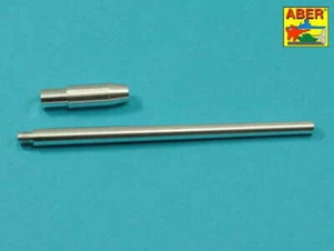 Pero 35L-302 - 1:35 128mm PaK 44 L/55 cañón de pistola de metal para Sd.Kfz.186 Jagdtiger - Imagen 1 de 4