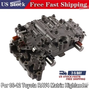 U240 U241 U140 Valve Body w/ All Solenoids For 2006-2012 Toyota Matrix RAV4 - Foto 1 di 10