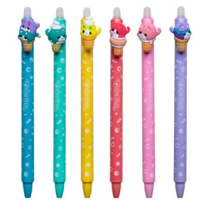 SET 6 X Radierbarer Stift mit einem Radiergummi für Kinder COLORINO ICE CREAM - Bild 1 von 4