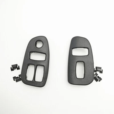 Window switch panel decorative parts fit 1993-2002 Chevrolet Camaro a pair black Foto 1 de 4