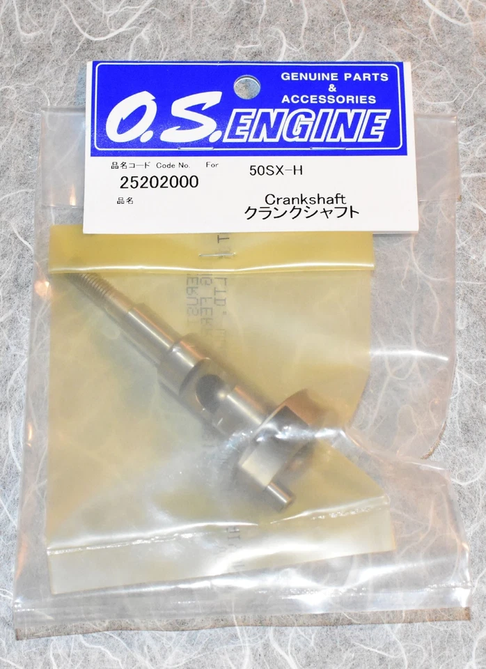 OS Engines 50SX-H Crankshaft 25202000 NEW OEM Replacement - Image 1 of 1