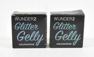 2 Wunder2 Glitter Gelly .05 fl oz - AQUAMARINA Foto 1 de 3