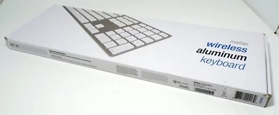Matias bluetooth keyboard rechargeable battery (white) for Apple MAC& PC Windows - Image 1 of 4