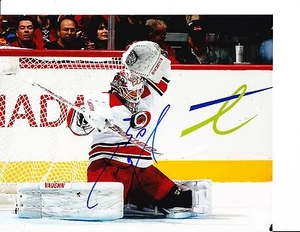 CAROLINA HURRICANES CAM WARD SIGNED BIG SAVE 8X10 - Picture 1 of 1