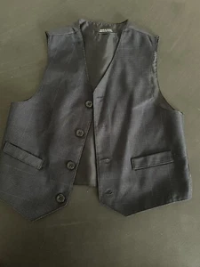 boy’s suit vest size 5 regular Blue With Stripe - Picture 1 of 2