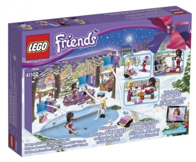 NUEVO EN CAJA~LEGO~AMIGOS~41102~Cuenta regresiva para calendario de Navidad/Adviento~Retirado~Sellado Foto 1 de 4