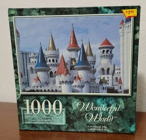 Wonderful World Las Vegas 1000 Piece Puzzle - Picture 1 of 2