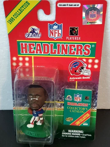 Antowain Smith, Buffalo Bills 1998 NFL Headliners Football 3" Collectable Figure Cover
