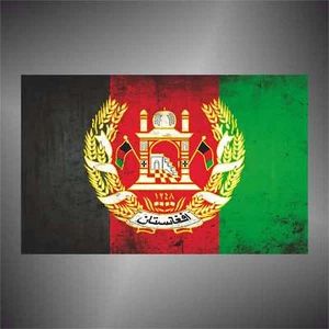 adesivo bandiera afganistan flag sticker decal autocollant aufkleber pegatina - Imagen 1 de 1