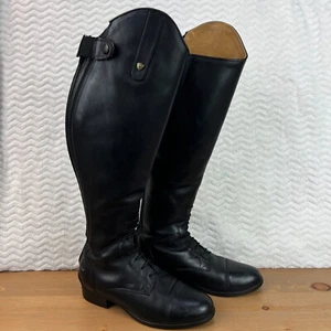 Ariat Heritage Contour II Field Zip hohe Damenreitstiefel 6,5 volle Wade - Bild 1 von 23