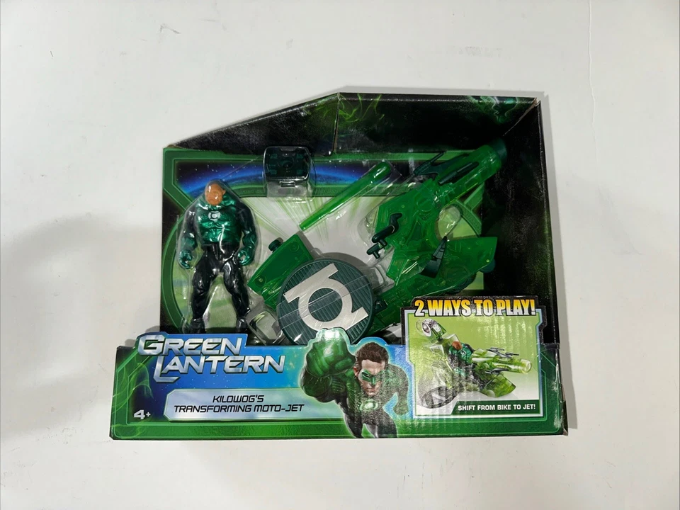 DC Comics Green Lantern Kilowog Transforming Jet Sets Mattel 4” - Nuevo y sellado Foto 1 de 4