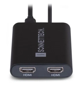 Adaptateur HDMI SONNET USB-C Dual 4K 60Hz pour Mac M1/M2/M3 USBC-DHDMI - Photo 1/4