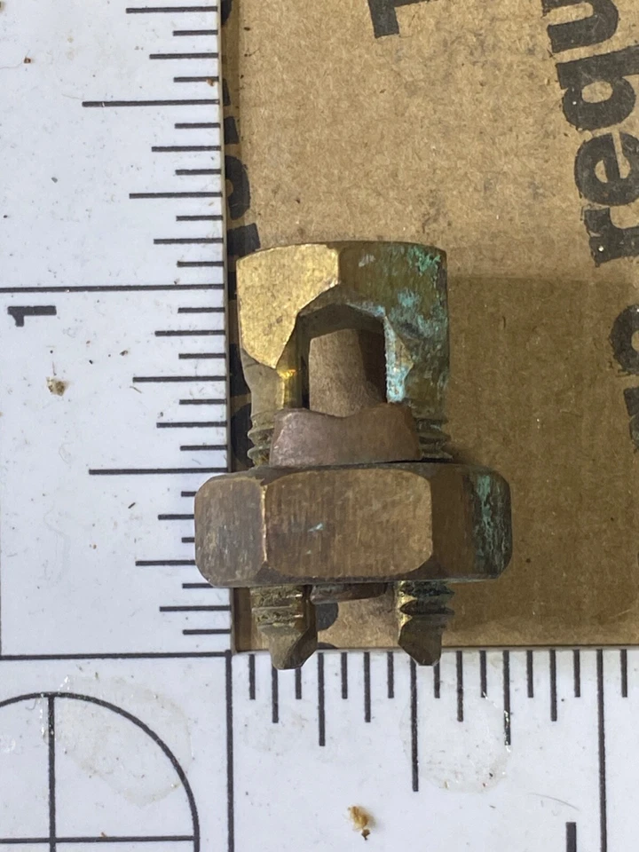 7 conectores de cobre de perno dividido, BLACKBURN 4H, 4 soles Foto 1 de 4