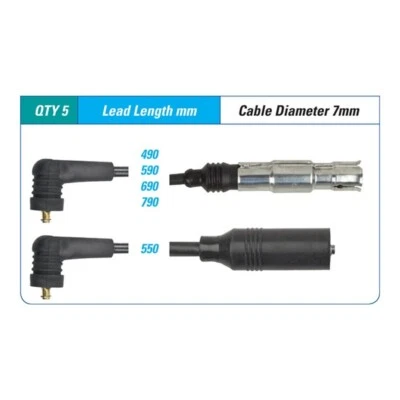 New ICON SERIES Ignition Lead Set For Seat Cordoba IBIZA #ILS-212M - image 1 of 4