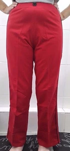 Pantalones deportivos anchos plegables rojos deportivos TLC NUEVOS - S - Imagen 1 de 6