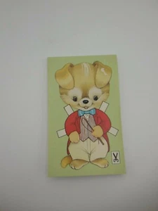 Gee Pap Papierpuppe Hund Papierpuppe UNBENUTZT Pad Schreibwaren FINNLAND - Bild 1 von 8