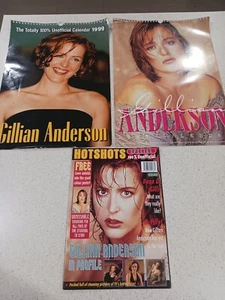 Gillian Anderson Calendars + Hot Shots Magazine Deal For Buyer: Alyssaedwardsfan - Picture 1 of 16