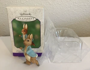 Vintage 2001 Hallmark Andenken Ornament Beatrix Potters Peter Rabbit IOB C-3 - Bild 1 von 7