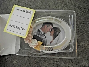 Hallmark Keepsake 2020 Made For Each Other Wedding Photo Holder Frame Ornament - Picture 1 of 4