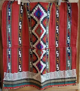 Original alte traditionelle bulgarische Damenschürze handgefertigt - Bild 1 von 11