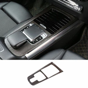 Fit For Benz GLA 2020-2023 Pine wood Grain Central Console Gear Shift Panel Trim - Picture 1 of 10