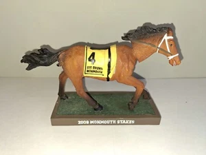 Big Brown Monmouth Bobblehead Horse Racing Monmouth Park 2008 Haskell - Picture 1 of 6