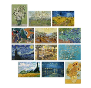 Van Gogh Art Poster For Living room Bedroom Office Wall Decoration Set of 12 - Picture 1 of 4